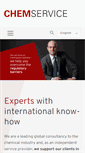 Mobile Screenshot of chemservice-group.com